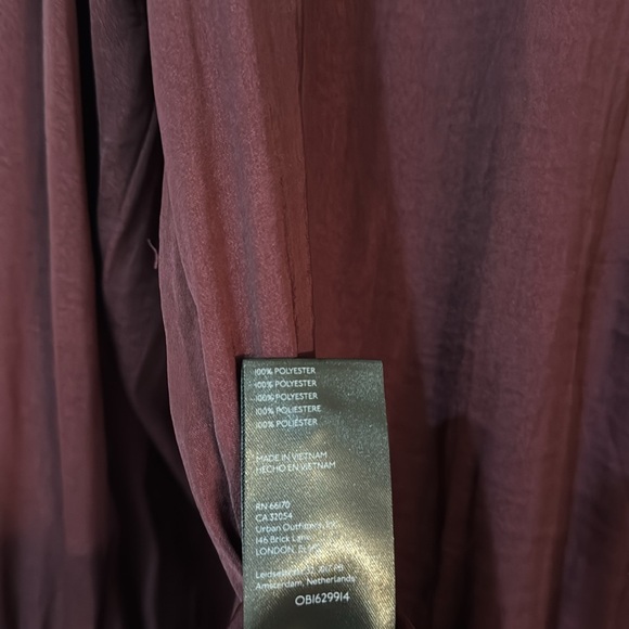 Women’s Anthropologie Long Sleeve Button Up Blouse Medium - Picture 4 of 6